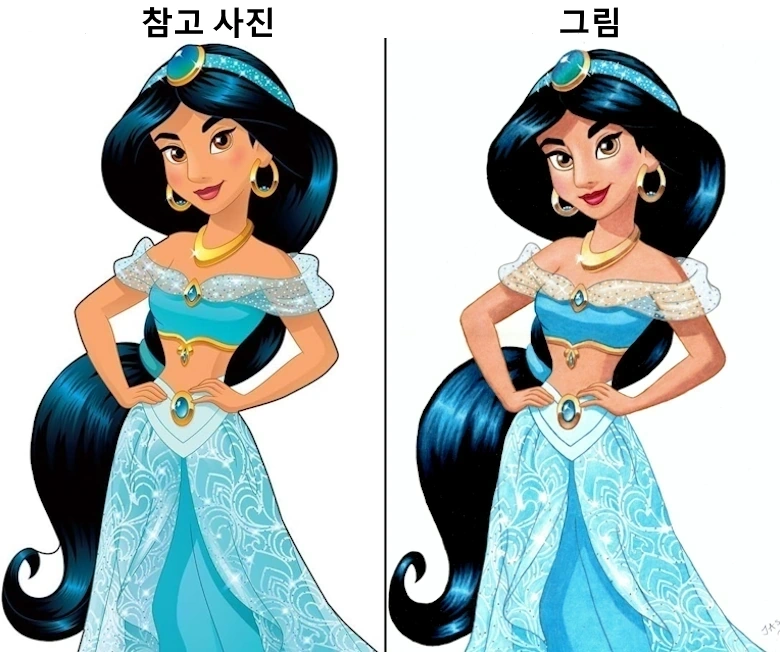 색연필 픽커 그래파이트 드로잉